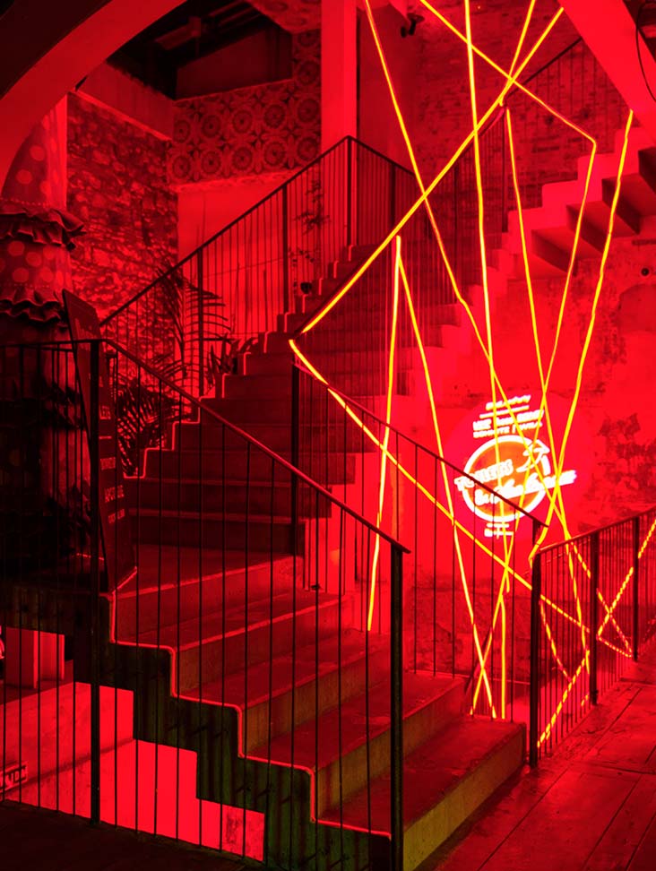 IALD Enlighten Europe 2018: Red Light Party Event Design